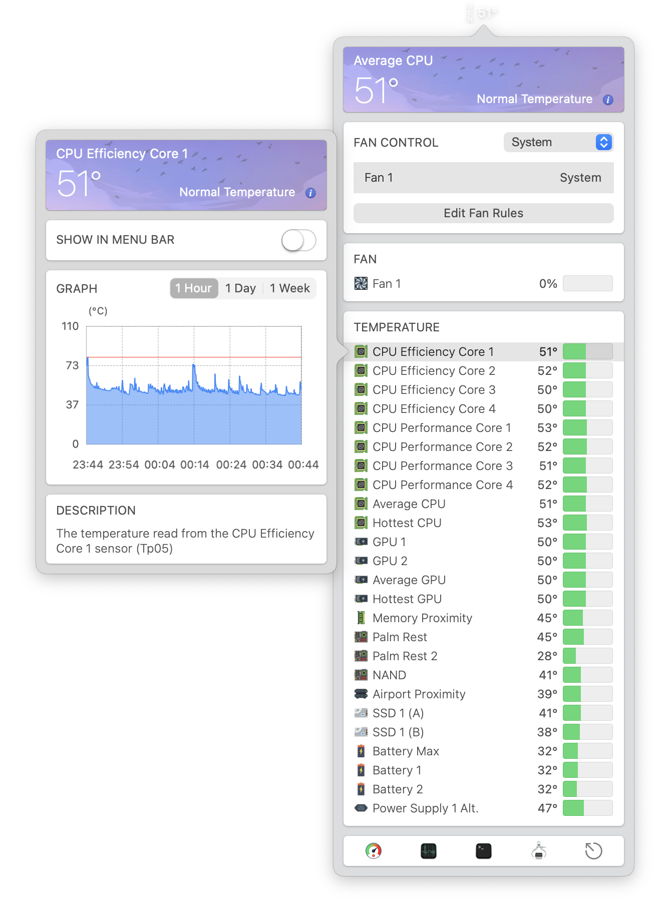 Menu Bar App